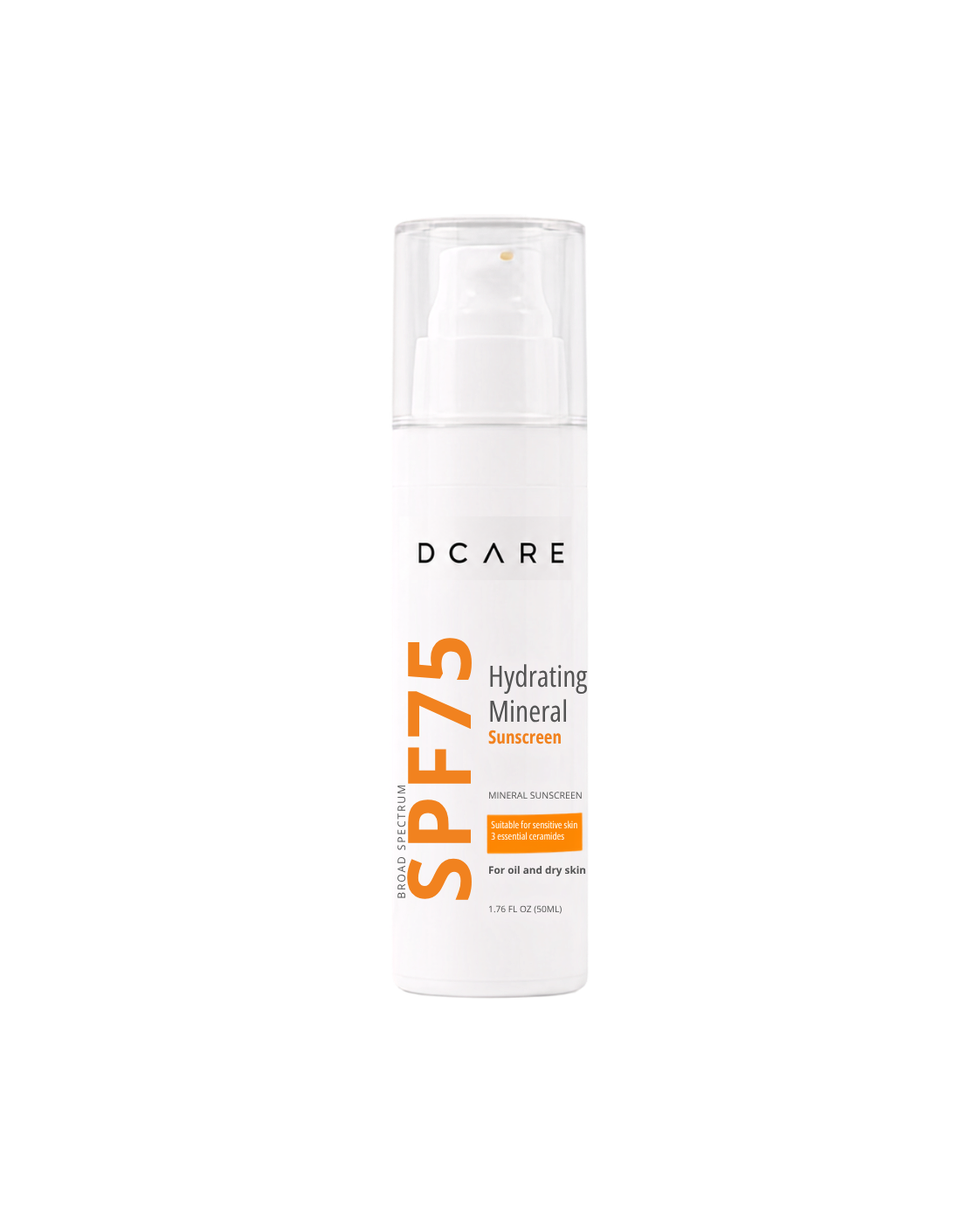 DCARE Mineral Sunscreen SPF 50+