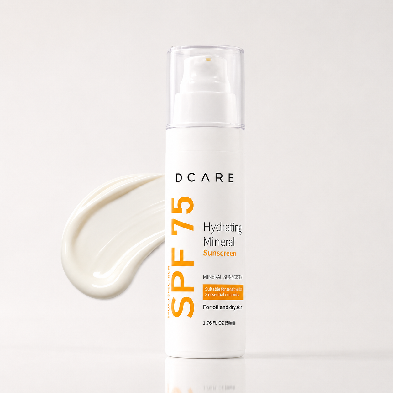 DCARE Mineral Sunscreen SPF 75