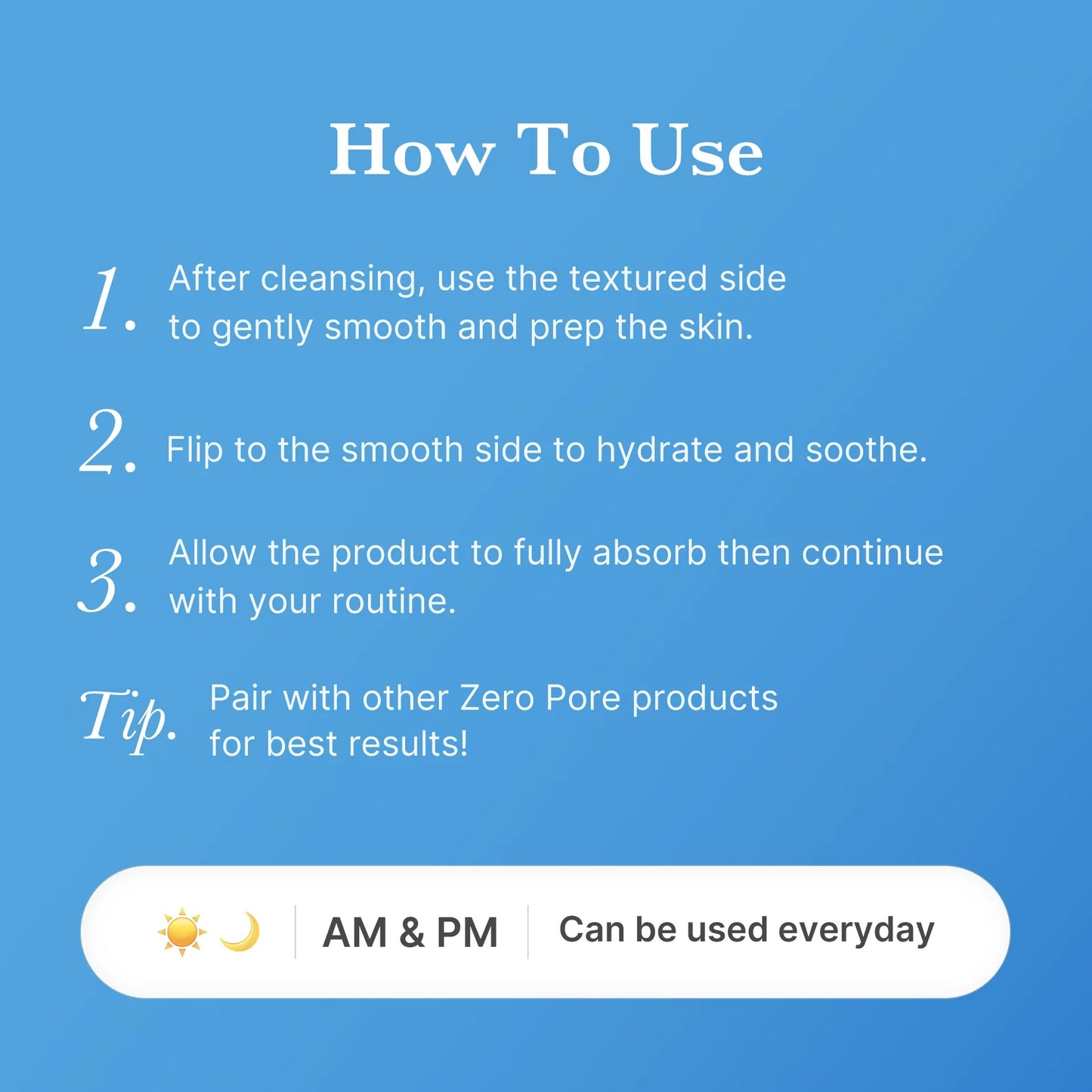 DCARE Pore Refining Pads
